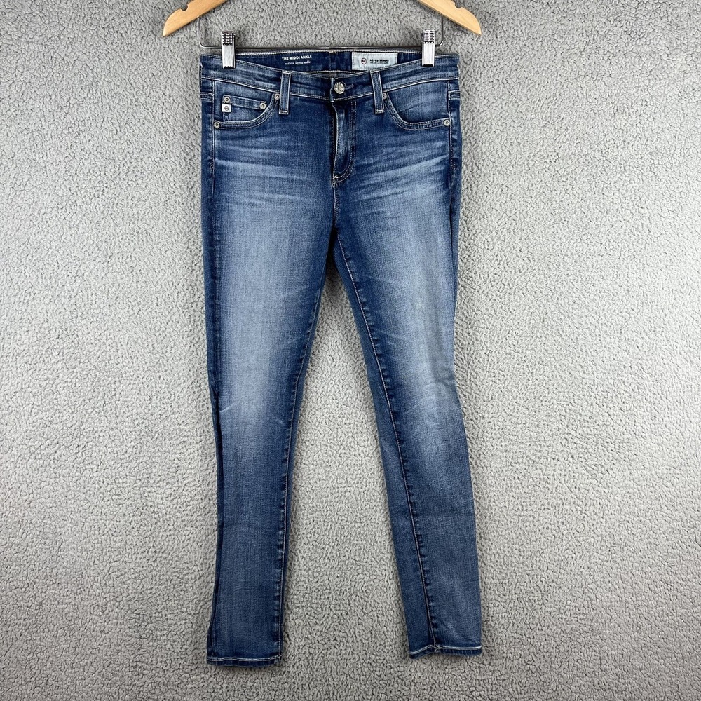 AG Adriano Goldschmied Jeans Womens 27 The Middi Ankle Mid Rise